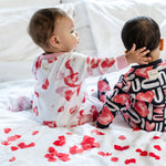 Load image into Gallery viewer, I Heart You Organic Cotton Sleep & Play