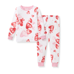 Load image into Gallery viewer, I Heart You Organic Cotton Two-Piece Pajamas