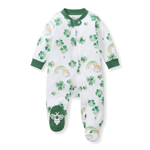 Load image into Gallery viewer, Happy Go Lucky Organic Cotton Sleep & Play