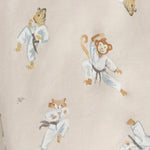Load image into Gallery viewer, Karate Creatures Organic Cotton Sleep & Play - Rain Cloud