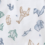 Load image into Gallery viewer, Origami Animals Organic Cotton Sleep & Play