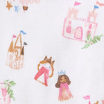 Load image into Gallery viewer, Fairytale Castle Organic Cotton Two-Piece Pajamas