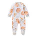 Load image into Gallery viewer, Basketball Court Organic Cotton Sleep & Play