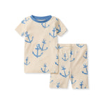 Load image into Gallery viewer, Anchors Organic Cotton Two-Piece Pajamas