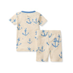 Load image into Gallery viewer, Anchors Organic Cotton Two-Piece Pajamas