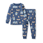 Load image into Gallery viewer, Good Night Mrs. Bear Organic Cotton Two-Piece Pajamas