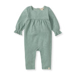 Load image into Gallery viewer, Chunky Slub Baby Girl Jumpsuit