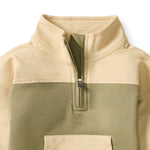 Load image into Gallery viewer, Quarter Zip Collar Sweatshirt Set