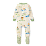 Load image into Gallery viewer, Lion Life Organic Cotton Sleeper Footed