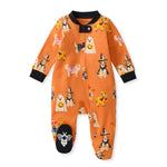 Load image into Gallery viewer, Doggy Dress Up Organic Cotton Sleep & Play Footed