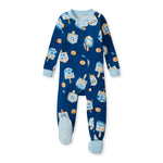 Load image into Gallery viewer, Dreidel, Dreidel, Dreidel Organic Cotton Sleeper Footed