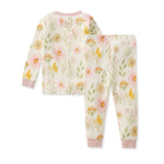 Load image into Gallery viewer, Wild Floral Organic Cotton Two-Piece Pajamas