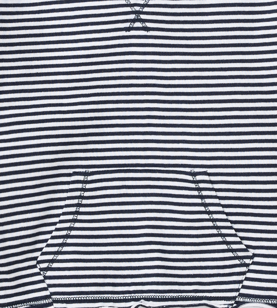Classic Stripe Hooded Infant Set