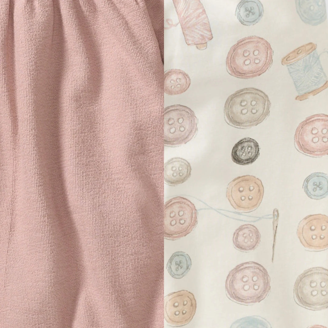 Little Button Organic Tunic & Pants Set Swatch