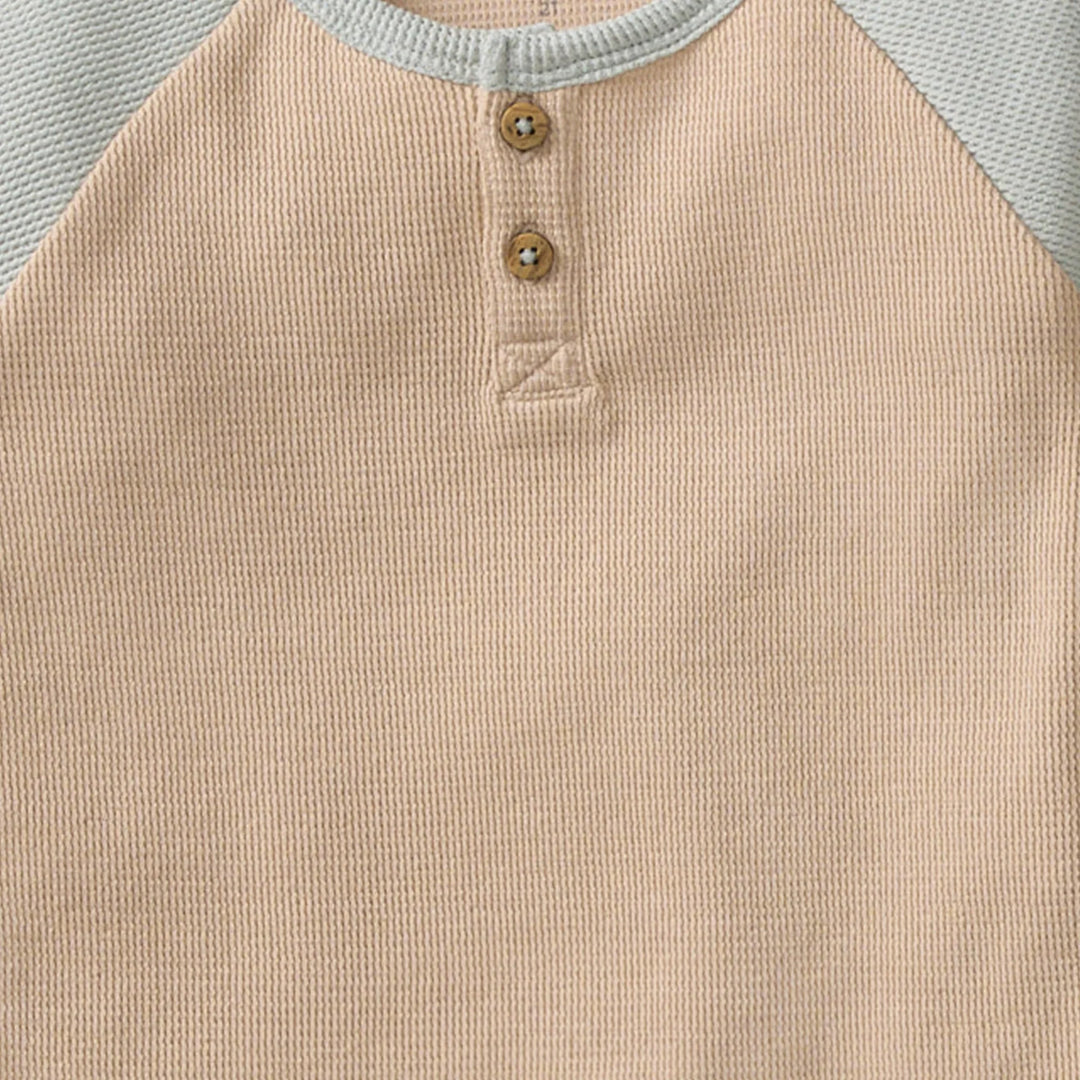 Organic Thermal Boy Tee & Pants Set Swatch