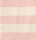 Load image into Gallery viewer, Rugby Stripe Organic Cotton Sleeper - Pink Sand