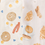 Load image into Gallery viewer, Eggs & Coffee 4 Piece Infant PJ Set