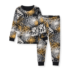 Load image into Gallery viewer, Happy New Year Two-Piece Pajamas