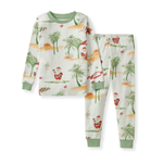 Load image into Gallery viewer, Surfin Santa Matching Family Two-Piece Pajamas