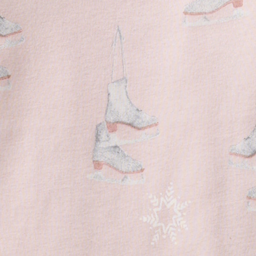 Ice Skates Organic Cotton Sleep & Play Swatch