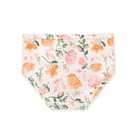 Load image into Gallery viewer, Floral Print Organic Toddler Girl Underwear