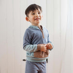 Load image into Gallery viewer, Color Blocked Toddler Sweatshirt Set