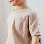 Load image into Gallery viewer, Drop Shoulder Toddler Tee Set