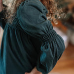 Load image into Gallery viewer, Product Image 4 of Poinsettia Fair Isle Organic Tunic & Pants Set