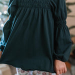 Load image into Gallery viewer, Product Image 5 of Poinsettia Fair Isle Organic Tunic & Pants Set