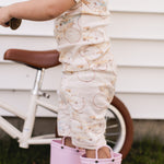 Load image into Gallery viewer, Bicycles Short Sleeve Kids PJ Set