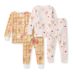 Load image into Gallery viewer, Waffle & Cheesecake 4 Piece Toddler PJ Set
