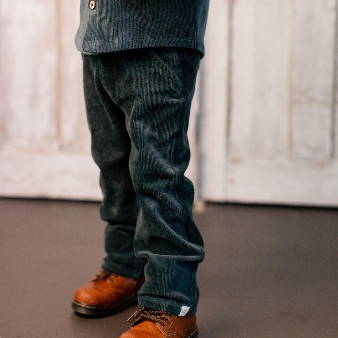 Product Image 2 of Knit Corduroy Boy Shirt & Pants Set