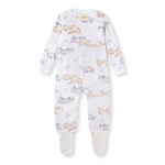 Load image into Gallery viewer, Polar Mountain polarbee™ Repreve® Fleece Pajamas Back