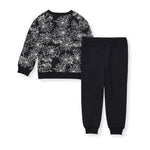 Load image into Gallery viewer, Spiderwebs Organic Boy Shirt and Pants Infant Set