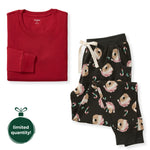 Load image into Gallery viewer, Candy Cane Bears Matching Family Women's Pajamas, limited quantity!