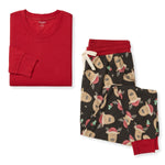 Load image into Gallery viewer, Jolly Reindeer Organic Cotton Matching Family Pajamas