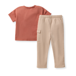 Load image into Gallery viewer, Drop Shoulder Toddler Tee Set