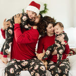 Load image into Gallery viewer, Product Image 1 of Candy Cane Bears Matching Family Pajamas
