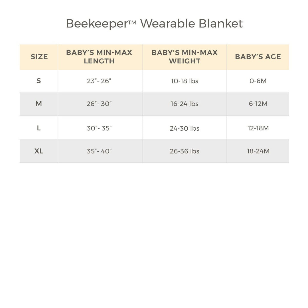 Rugby Stripe Organic Beekeeper™ Wearable Baby Blanket - Blossom
