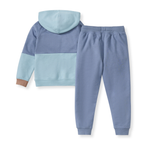 Load image into Gallery viewer, Color Blocked Toddler Sweatshirt Set