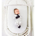 Load image into Gallery viewer, Solid Organic Cotton BEESNUG® Fitted Bassinet Sheet 2 Pack