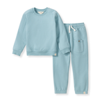 Load image into Gallery viewer, Seamed Toddler Sweatshirt Set