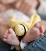 Load image into Gallery viewer, Hold Me Bee Organic Plush Lovey
