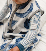 Load image into Gallery viewer, Hello Moon! Organic Beekeeper™ Wearable Baby Blanket