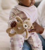 Load image into Gallery viewer, Bear Plush Baby Rattle