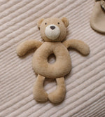 Load image into Gallery viewer, Bear Plush Baby Rattle