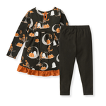 Load image into Gallery viewer, Moonlight Fright Infant Tunic Set