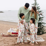 Load image into Gallery viewer, Product Image 1 of Surfin Santa Matching Family Pajamas