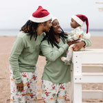 Load image into Gallery viewer, Product Image 2 of Surfin Santa Matching Family Pajamas