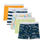 Load image into Gallery viewer, Shark & Beach Boards Organic Cotton Toddler Boy Boxer Briefs